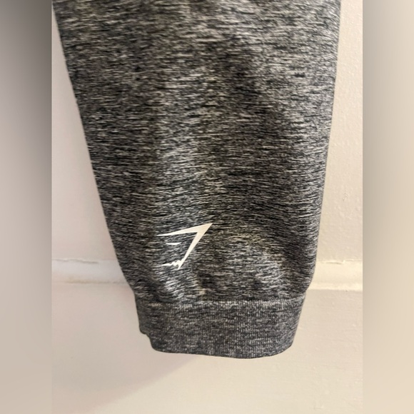 Gymshark Women’s Black Gray Marl ADAPT Seamless Leggings Size M - Picture 4 of 5